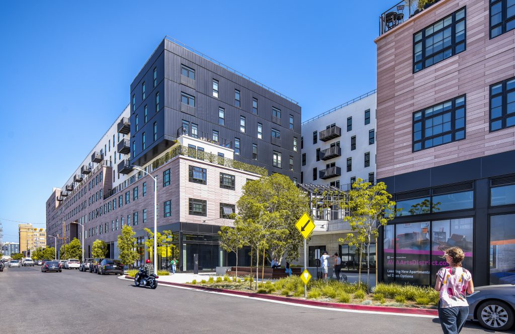 AVA LA Arts District live/work apartments in Los Angeles.